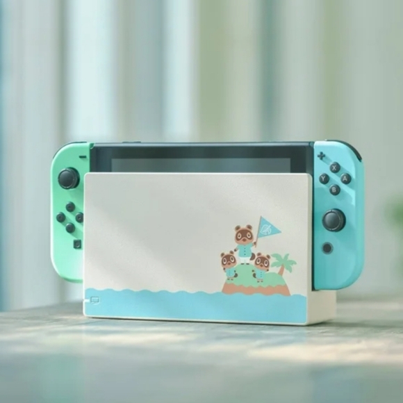 Nintendo - Switch - Animal Crossing: New Horizons Edition 32GB Console Plus Case - Picture 1 of 2